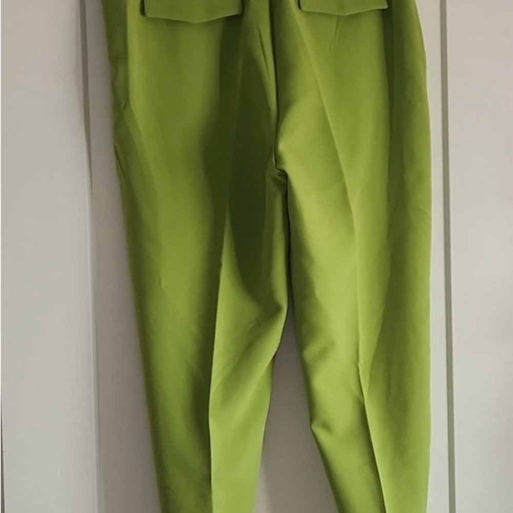 Dynamite Lime Green Women's Blazer Pantsuit Jacket - Picture 3 of 9